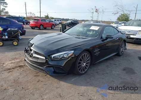 2017 Mercedes-Benz Sl 450 z USA, uszkodzony, nr VIN WDDJK6GA1HF046760